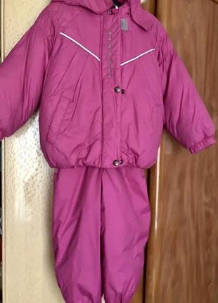 Костюм lenne зимний для девочки, рост 98