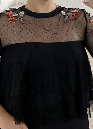 Кофтинка- блуза bershka, розмір s