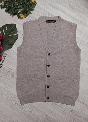 Шерстяной жилет woolovers из овечьей шерсти новый