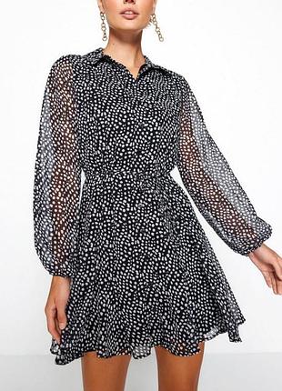 Платье рубашка zara платье платье на пуговицах мины мини