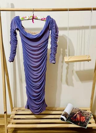 Стильне плаття від shein лавандового кольору розмір s,m