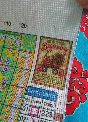 Схема для вишивки хрестиком на тему різдва