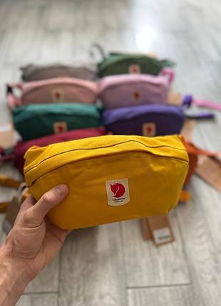 Топ качество! бананка, сумка на пояс fjallraven kanken из ткани не промокает
