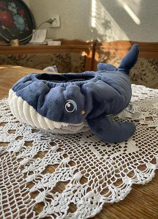 Мʼяка іграшка кит, касатка світильник лампа нічник для дитячої кімнати підставка під нічний світильник