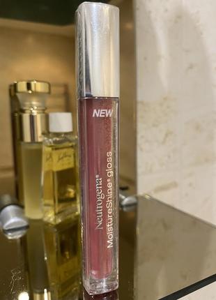 Блиск для губ neutrogena moisture shine lip gloss berry fit 3,6g3 фото