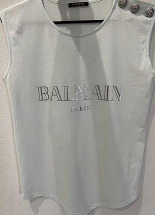 Футболка майка balmain оригинал