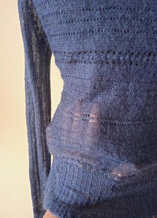 Кофта паутинка на молнии 2