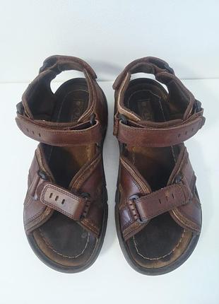 Чоловічі сандалії easy lether (коричневі)