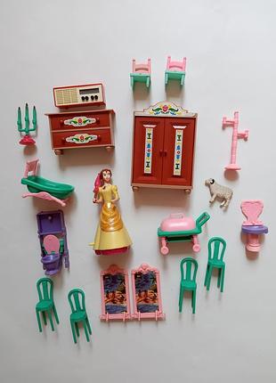 Игрушечная мебель для детского супер дома