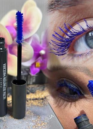 Італійська синя туш для вій «спокусливий вигин» alix avien італіі