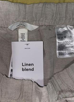 Льняные брюки 6