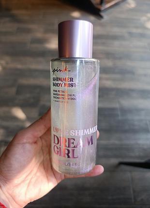 Парфюмированный спрей с шиммером pink dream girls 🎀