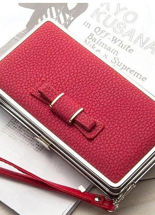 Портмоне baellerry pidanlu, компактные женские кошельки, женский малый кошелек. цвет: красный