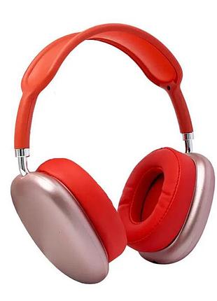 Беспроводные bluetooth наушники p9 stereo, беспроводные bluetooth earphones. цвет: красный