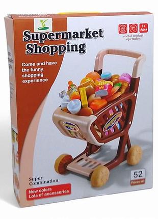 Іграшковий набір "візок з продуктами"