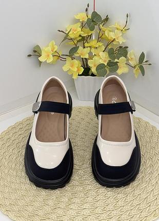 Дитячі туфлі clibee  р.32,33,34,35,37, на липучці 4