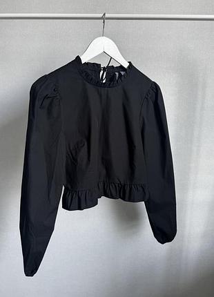 Блузка h&m 32900 s чорний
