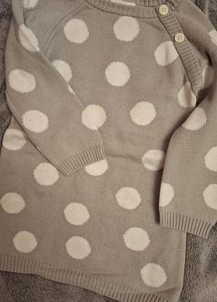 Вязаное платье для девочки crazy8 размер 3т