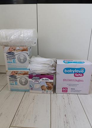 Лактаційні вкладиші, прокладки для грудей