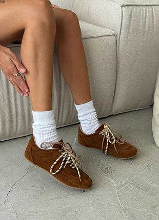 Стильні жіночі  кеди на шнурівці💛💙