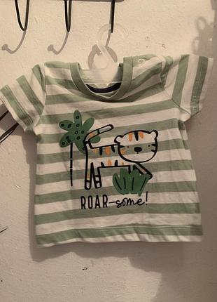 Футболка на хлопчика 0-3 міс