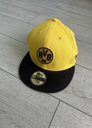 Бейсболка боруссия дортмунд borussia dortmund new era кепка 58 см оригинал