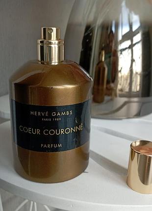 Розпив нішевого парфума coeur couronne herve gambs paris