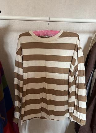 Лонгслів у смужку