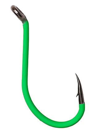 Гачок сомовий dam madcat® a-static teaser hook №6/0  5шт. (green)
