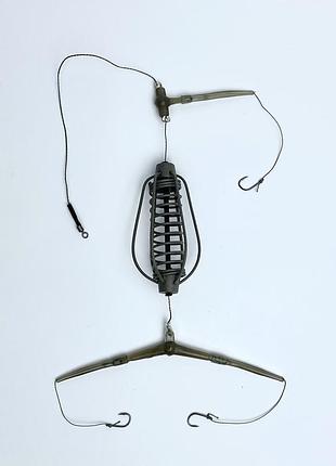 Оснащення fishing rain №4 стандарт "груша", (3 гачки, #6), 40гр.