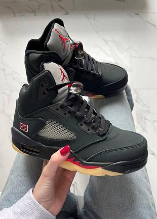 Кроссовки nike air jordan 5 retro off noir gore-tex