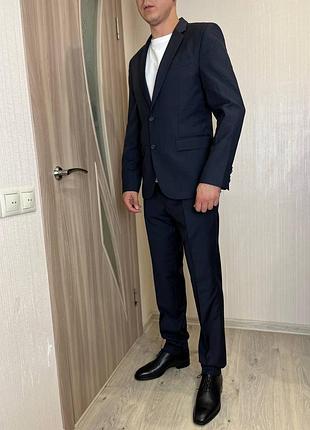 Чоловічий вовняний костюм hugo boss aeron2/hamen2
