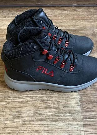 Черевики кросівки зимові для хлопчика fila р.40 підліткові