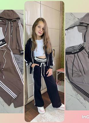 Костюм трійка для дівчинки