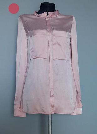 Нежная шелковая рубашка ffc швейцария премиум бренд шелк