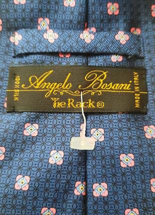 Нова шовкова краватка в квіточки