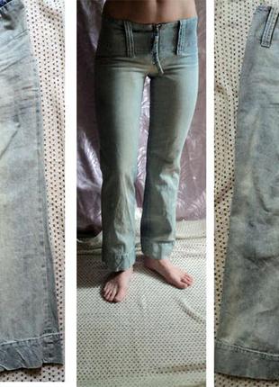 Оригинальные джинсы-капри  motor . турция. w29, 100% хлопок, торг2 фото
