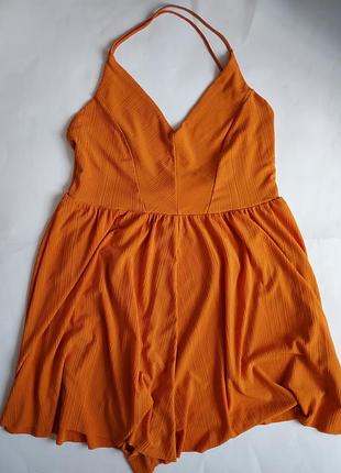 Платье с шортами zara, s