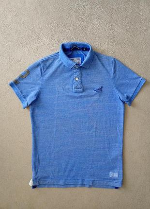 Брендова футболка поло superdry.