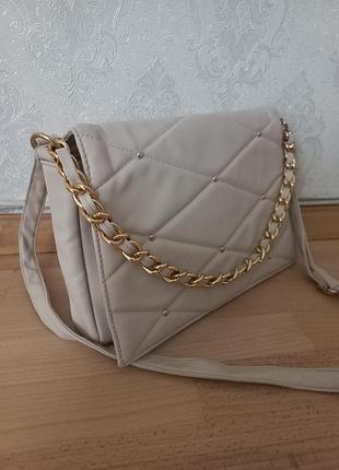 Сумка женская цепочка ручка и ремешок