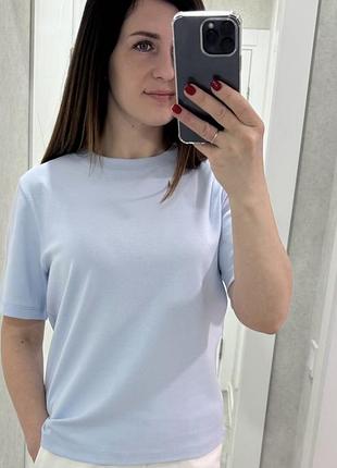 Футболка жіноча блакитна favorite style