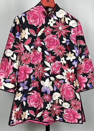 Неймовірно чудова річ шовкове кімоно з справжнього китайського шовку m-l