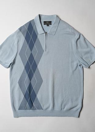 M&s cotton blend knit polo shirt [tmh016358]