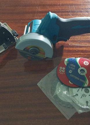 Мини-болгарка под аккумуляторы 18 вольт (клон makita lxt dmc300z)