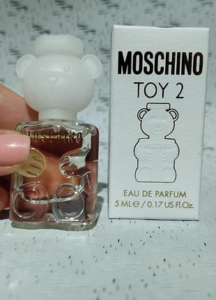 Миниатюра парфюмированная вода для женщин moschino toy 2 5 мл
