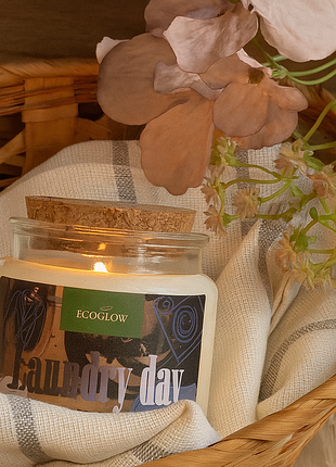 Аромасвеча eco glow laundry day (0001) 3