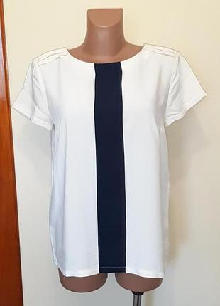 1+1=3 фірмова світло-бежева блуза блузка mango, розмір 44 - 46