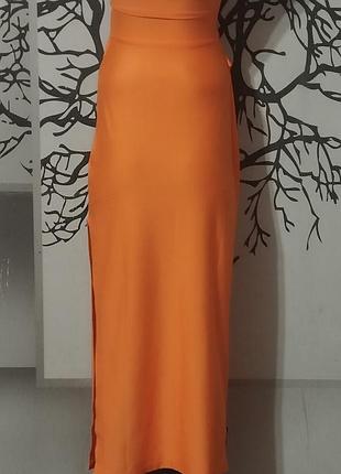 Яркое платье макси 4