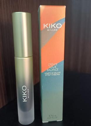 Тушь для ресниц kiko milano create your balance