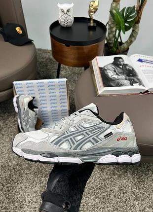 Чоловічі кросівки asics gel-nyc gtx light grey white